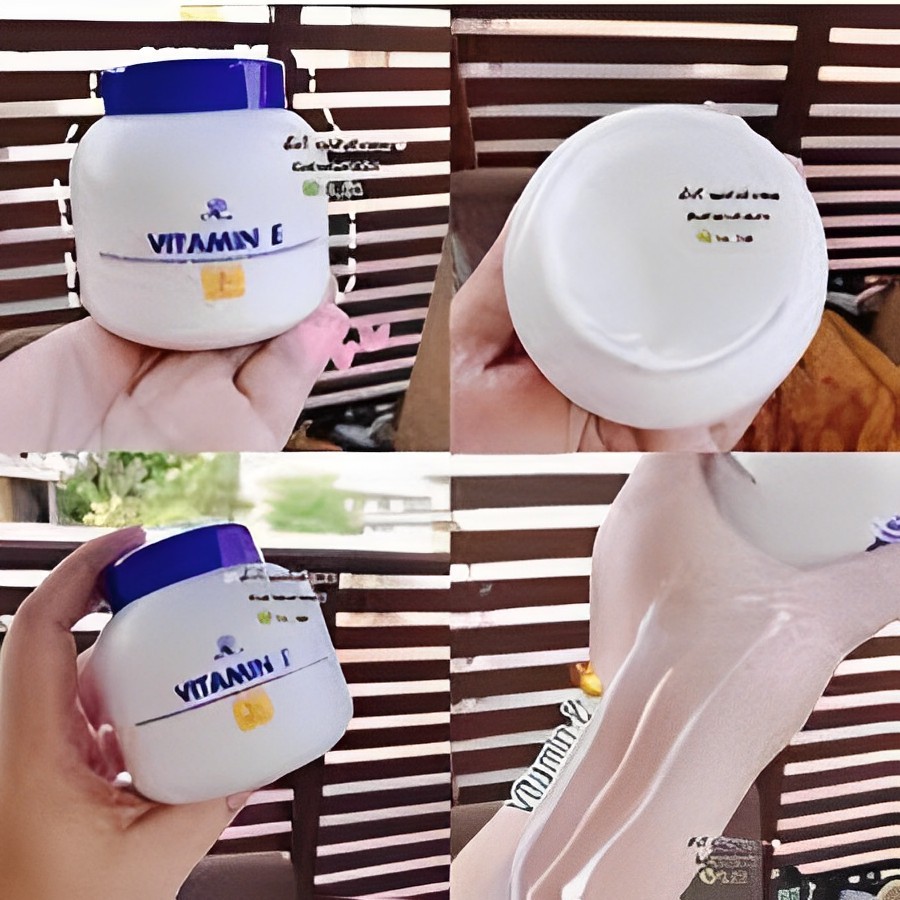 Kem vitamin E thái lan (chính hãng) nắp xanh 200g