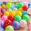 Set 10 Quả Bóng Bay Chấm Bi Vui Nhộn Mix Màu Trang Trí Sinh Nhật