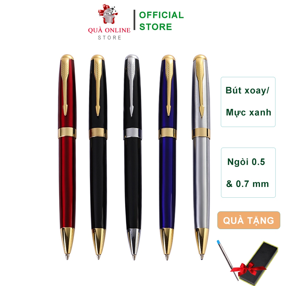 BÚT KÝ DOANH NHÂN CAO CẤP SGIFT68 XOAY MỞ NGÒI [KHẮC TÊN MIỄN PHÍ] QUÀ TẶNG SẾP, THẦY CÔ, SINH NHẬT