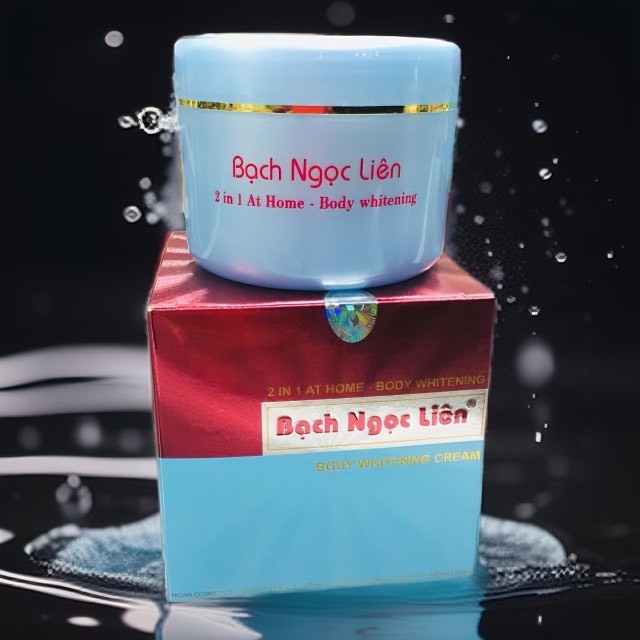 Kem dưỡng trắng da body bạch ngọc liên (xanh rẻ)