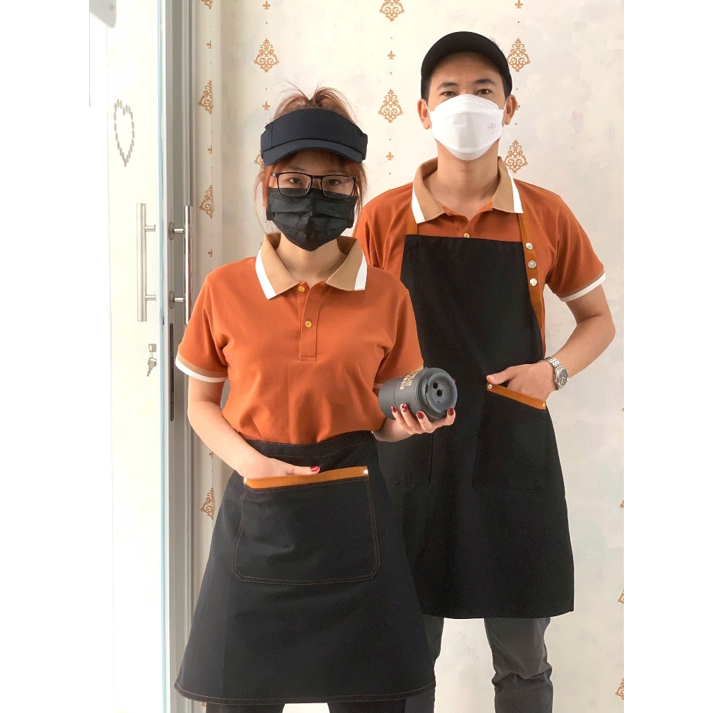 Áo Polo Đồng Phục Phối Màu Nam Nữ Chất Thun Cá Sấu Mát Mẻ - Nhận In Thêu