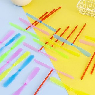Set 10 Chong Chóng Bay Bằng Nhựa Nhiều Màu Sắc Xoay Tay Trò Chơi Tuổi Thơ Vui Nhộn 89048