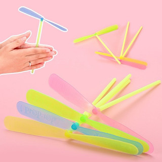 Set 10 Chong Chóng Bay Bằng Nhựa Nhiều Màu Sắc Xoay Tay Trò Chơi Tuổi Thơ Vui Nhộn 89048