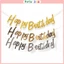 Dây Chữ Happy Birthday Ép Kim Trang Trí Sinh Nhật