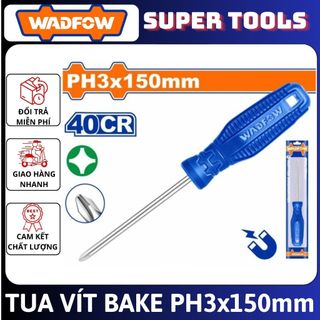 ĐỒ NGHỀ WADFOW Tua vít bake PH3x150mm WSD4936