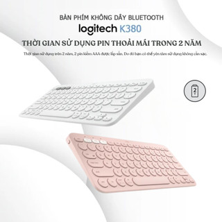 Bàn phím bluetooth LOGITECH K380 Pebble Keys 2 bàn phím không dây kết nối bluetooth 3 thiết bị