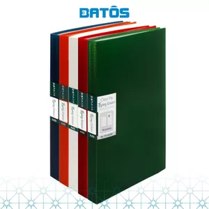 Bìa 40 lá King Jim cao cấp khổ A4 176-40GSV - 5 màu sang trọng.