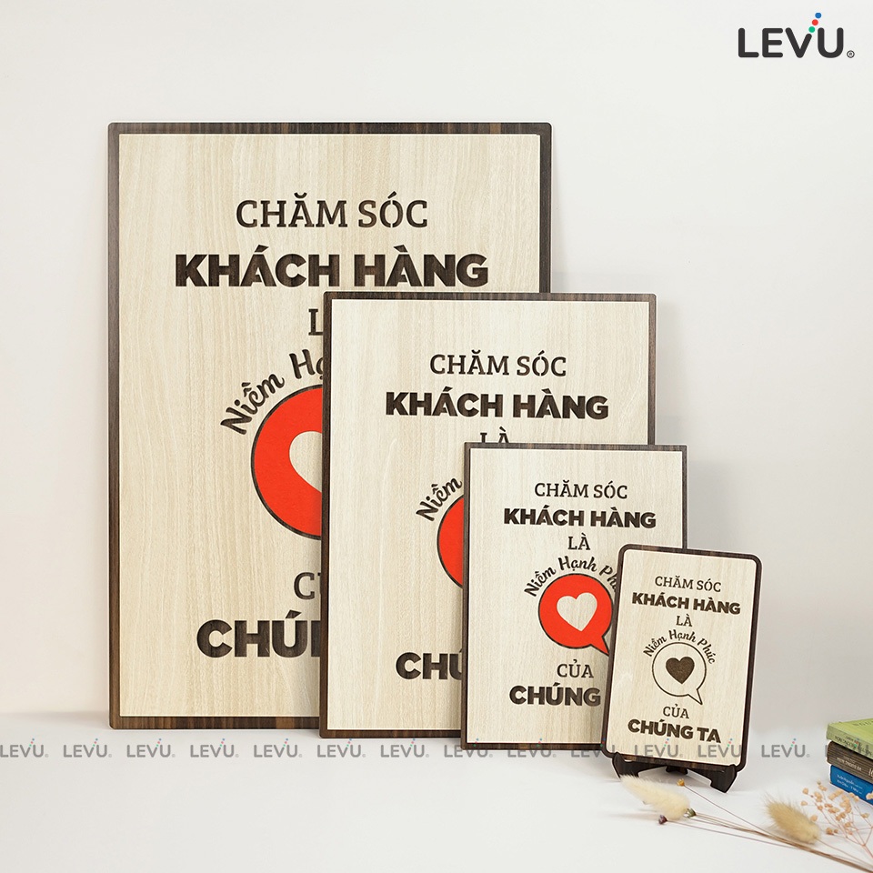 Tranh Gỗ Truyền Cảm Hứng LEVU062 trang trí tường phong cách mới