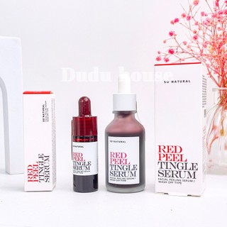 Tinh Chất Tẩy Da Chết Hóa Học So Natural Red Peel Tingle Serum 35ml Duduhouse
