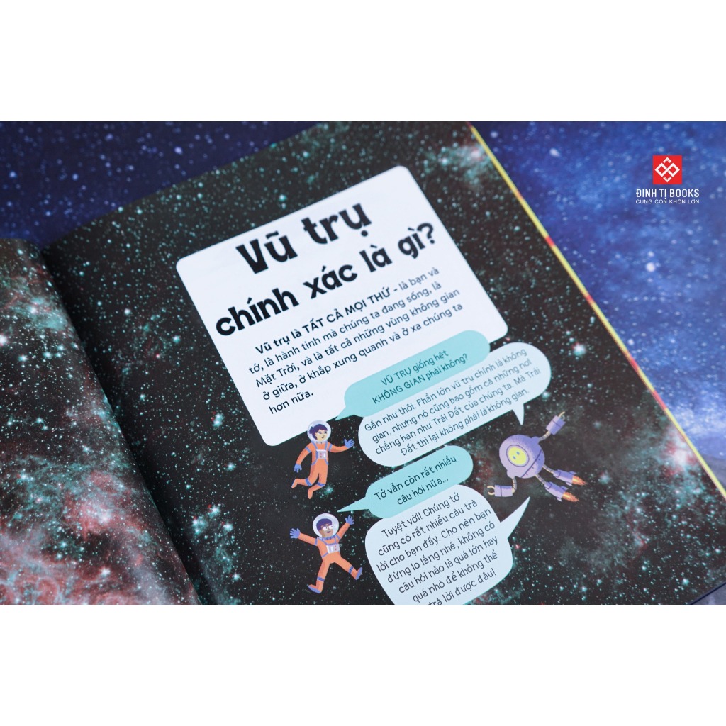 Ảnh Sách - 200 bí ẩn thú vị về vũ trụ - Đinh Tị Books 4