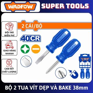 ĐỒ NGHỀ WADFOW Bộ 2 tua vít dẹp & bake SL6.5*38mm WSS2202
