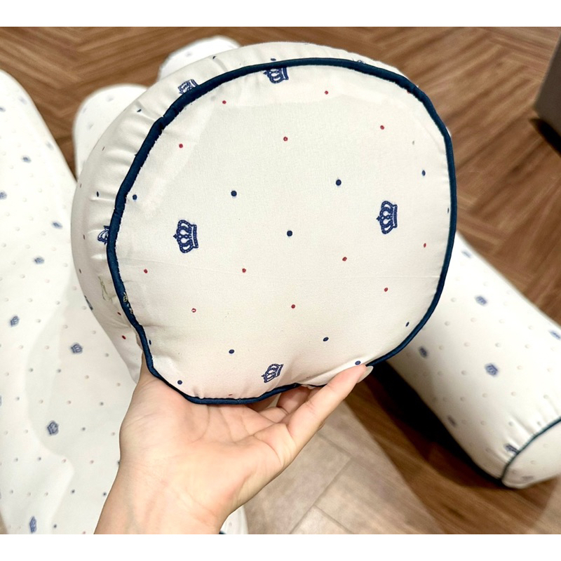 Ruột gối ôm SUNDEVI 35x105cm , bo tròn 2 đầu, bông nguyên sơ trắng tinh khiết, có khoá kéo