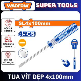 ĐỒ NGHỀ WADFOW Tua vít dẹp SL4x100mm WSD5244
