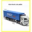 Đồ chơi xe đầu kéo container bằng hợp kim chạy cót, có thể tháo rời, tỷ lệ 1:48, kích thước lớn, nhiều màu