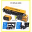 Đồ chơi xe đầu kéo container bằng hợp kim chạy cót, có thể tháo rời, tỷ lệ 1:48, kích thước lớn, nhiều màu
