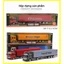Đồ chơi xe đầu kéo container bằng hợp kim chạy cót, có thể tháo rời, tỷ lệ 1:48, kích thước lớn, nhiều màu