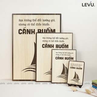 Tranh treo phòng làm việc tạo động lực thúc đẩy sáng tạo LEVU032