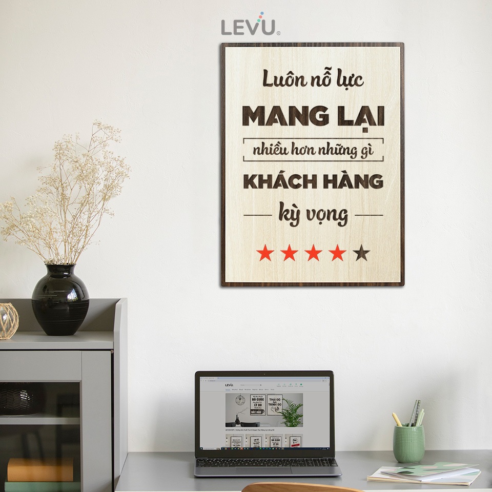 Tranh Treo Tường Handmade LEVU056 trang trí homestay
