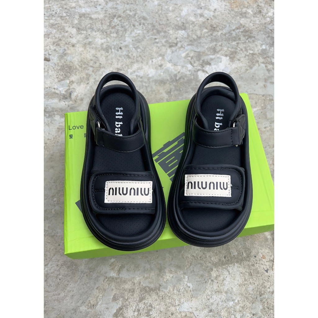 sandal bé gái dép quai hậu cho bé trai miu miu siêu nhẹ êm chân chống trượt mẫu mới nhất năm QCCC có hộp ảnh thât XD603