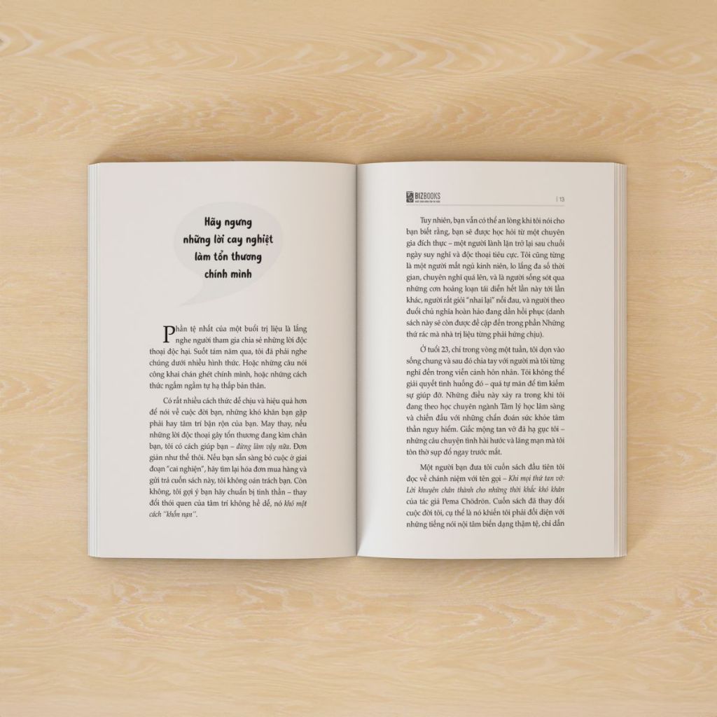 Sách Giải Mã 40 Lời Nói Bên Trong Bạn: Hiểu Và Chiến Thắng Những Suy Nghĩ Tiêu Cực - Bizbooks