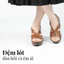 Sandal nữ đế xuồng cao 9cm KOSU K-24020 siêu êm, nhẹ, chống thấm nước, trơn trượt chính hãng