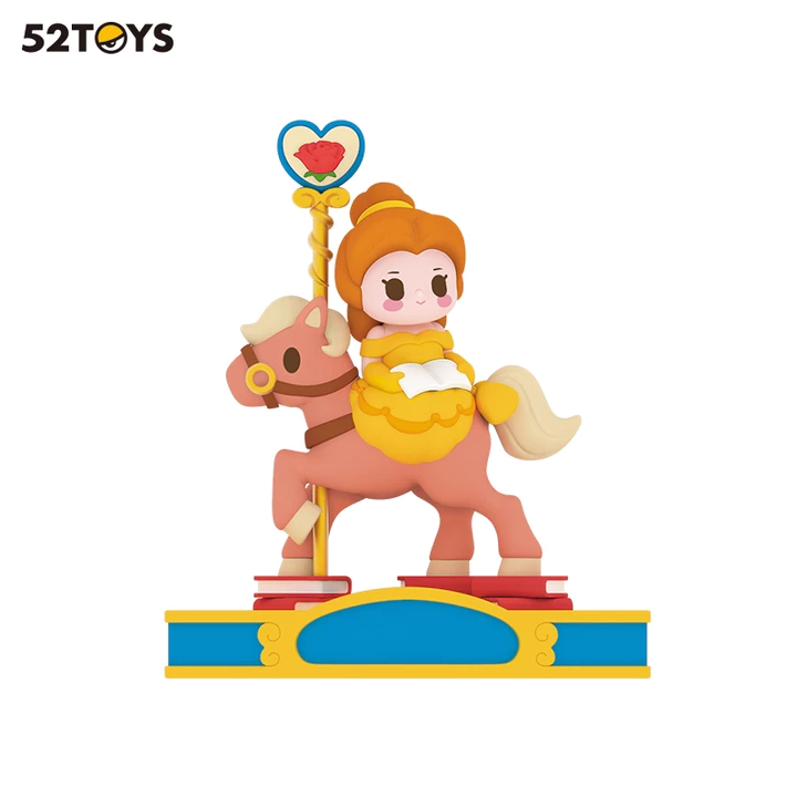 Hộp Mù Blind Box, Disney Princess Carousels Series Blind Box Figure Toy - 52TOYS
