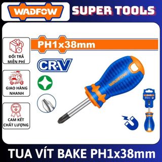 ĐỒ NGHỀ WADFOW Tua vít bake PH1x38mm WSD2211