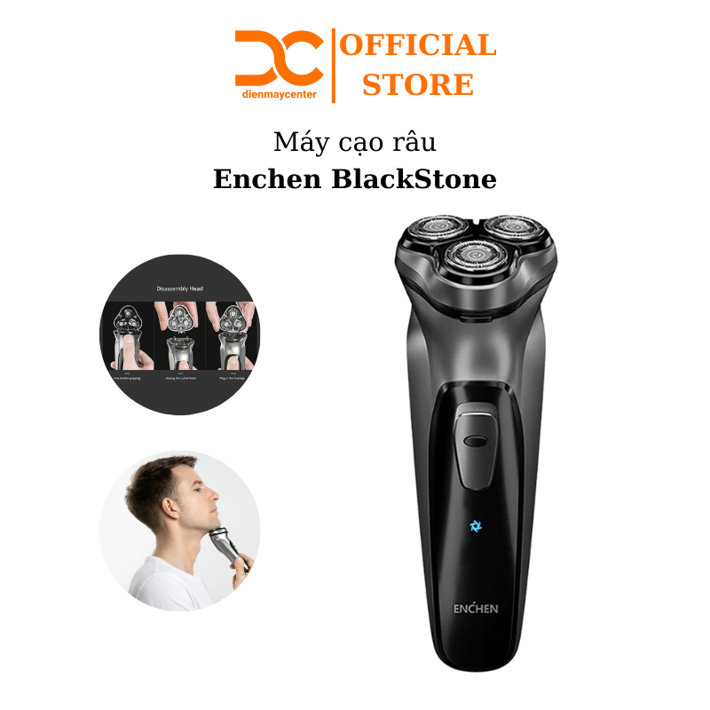 Ảnh Máy cạo râu khô cho nam Enchen BlackStone - Bảo hành 6 tháng 1