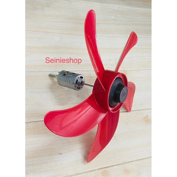Combo Mô tơ quạt 12v + cánh quạt b3 + tán cánh - phụ tùng quạt động cơ quạt 12v mini moto và motor Hàng mới 100%.