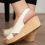 Giày sandal nữ đế xuồng KOSU Siêu Nhẹ, sandal cao 6cm kháng khuẩn, khử mùi K-22060 sản xuất Nhật Bản