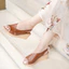 Giày sandal nữ đế xuồng KOSU Siêu Nhẹ, sandal cao 6cm kháng khuẩn, khử mùi K-22060 sản xuất Nhật Bản