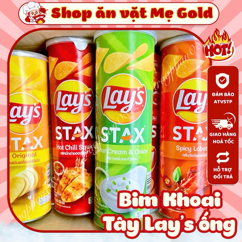 Snack Khoai T Y Lays Ng Bim Khoai T Y L T C C V Lon Ng G Shopee Vi T Nam