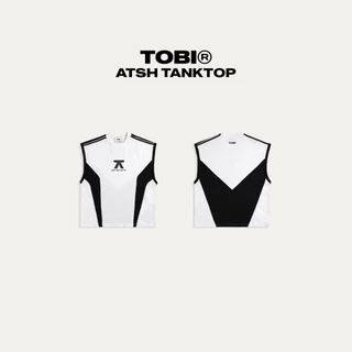 Áo Ba Lỗ Phối Trắng Đen ATSH TOBI