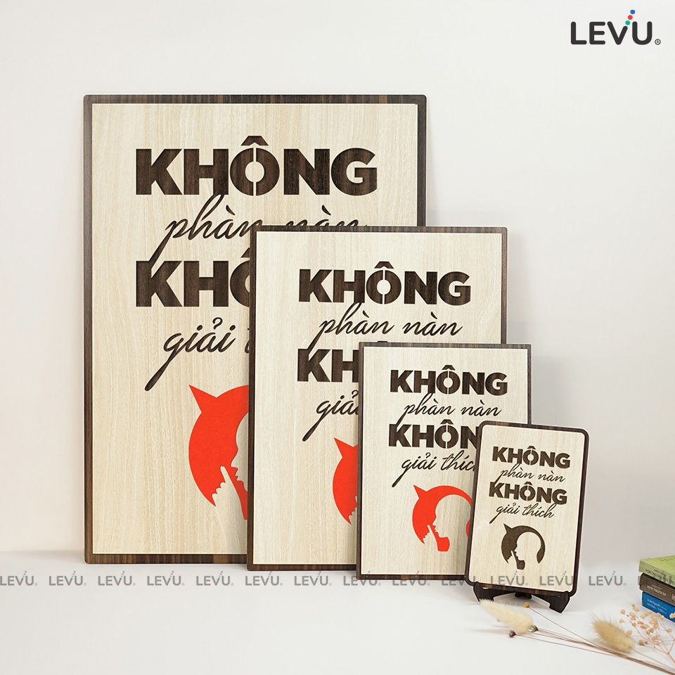Tranh Treo Tường Handmade LEVU054 trang trí văn phòng nhân viên
