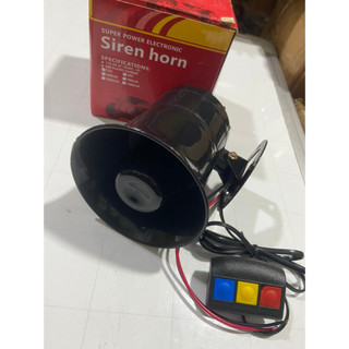 Còi hú 3 chế độ điện 12v và 24v.