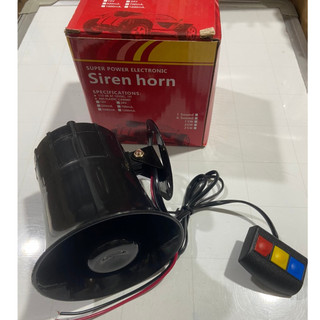 Còi hú 3 chế độ điện 12v và 24v.