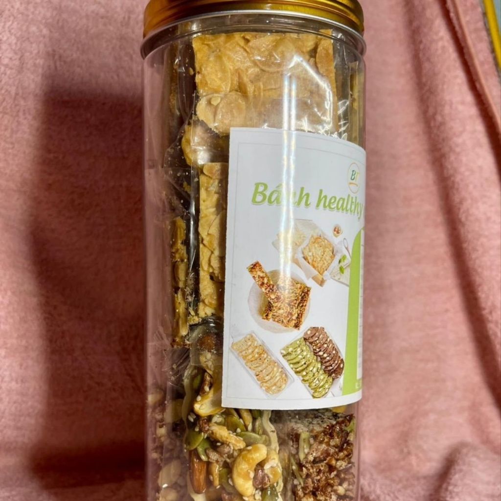 Bánh Healthy Mix 6 Loại Bánh Dinh Dưỡng - Xưởng Hạt Dinh Dưỡng Bảo Tâm