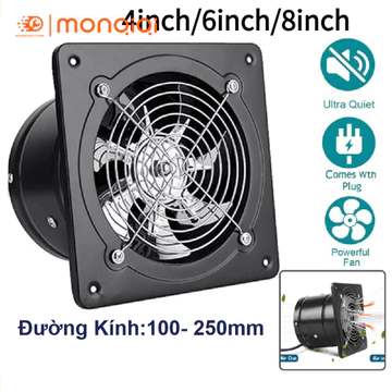 🧡FREESHIP🧡 Quạt thông gió hút mùi lõi đồng Quạt Thông Gió , Hút Mùi Nhà Bếp