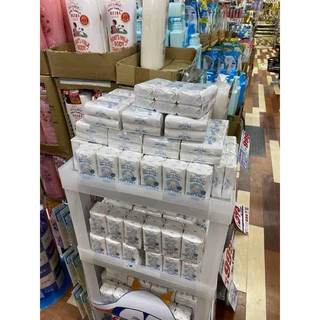 Xà bông cục sữa dê + bơ sữa Nhật Bản