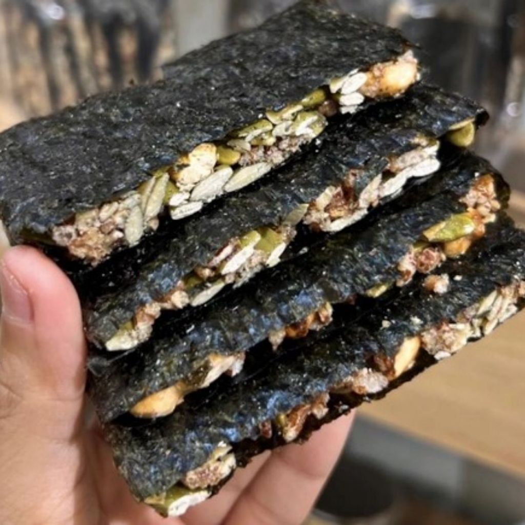 Bánh Kẹp Rong Biển Thơm Ngon - Xưởng Hạt Dinh Dưỡng Bảo Tâm
