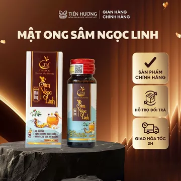 Sâm Ngọc Linh ngâm mật ong hỗ trợ cải thiện giấc ngủ, Sâm mật ong TRIMICO giúp cơ thể khỏe mạnh 30ml/lọ