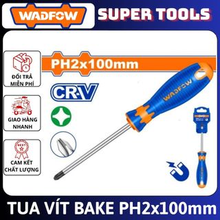 ĐỒ NGHỀ WADFOW Tua vít bake PH2x100mm WSD2224