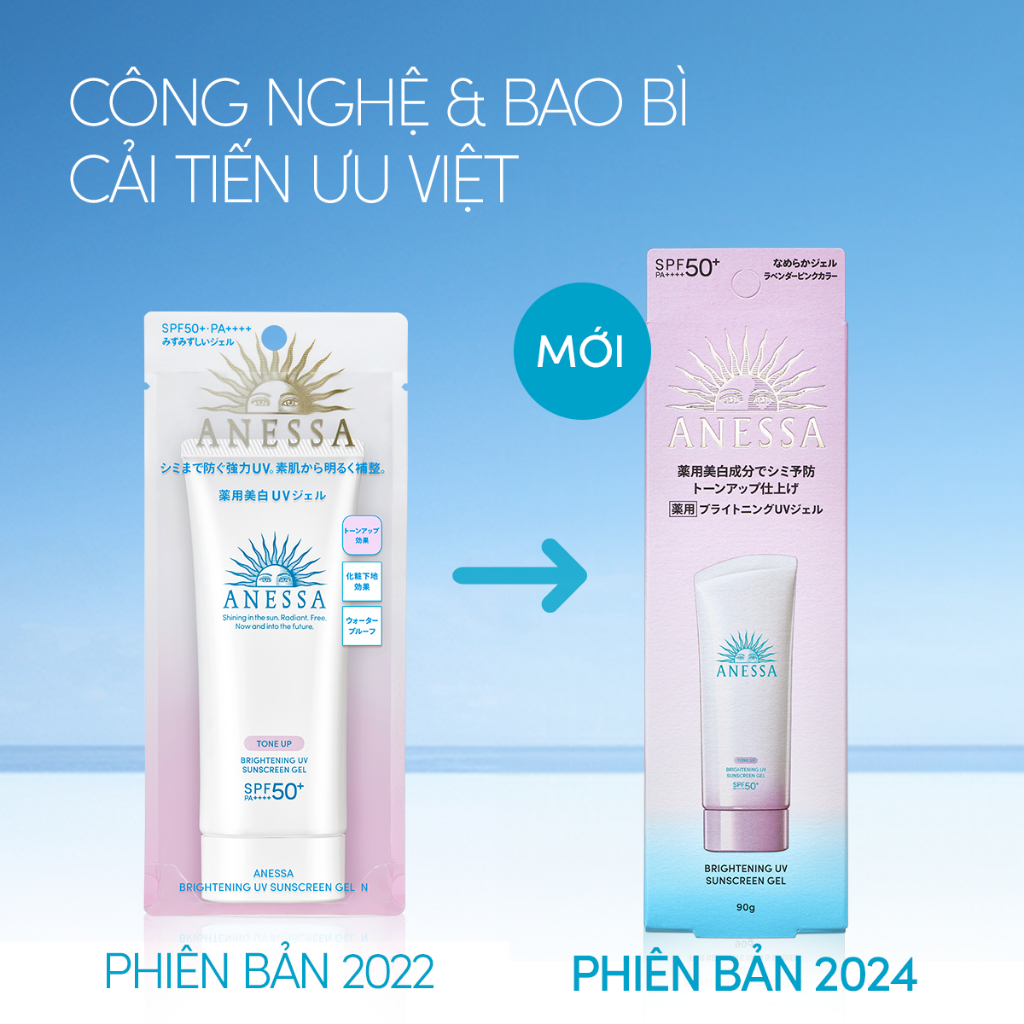 Ảnh [KOL LIVE] Gel chống nắng dưỡng trắng Anessa Whitening UV Sunscreen Gel 90g_14719 2