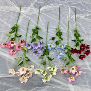 Hoa Thuỷ Tiên cao cấp 65cm 6 bông - trang trí phòng khách, decor cửa hàng, bình hoa để bàn...