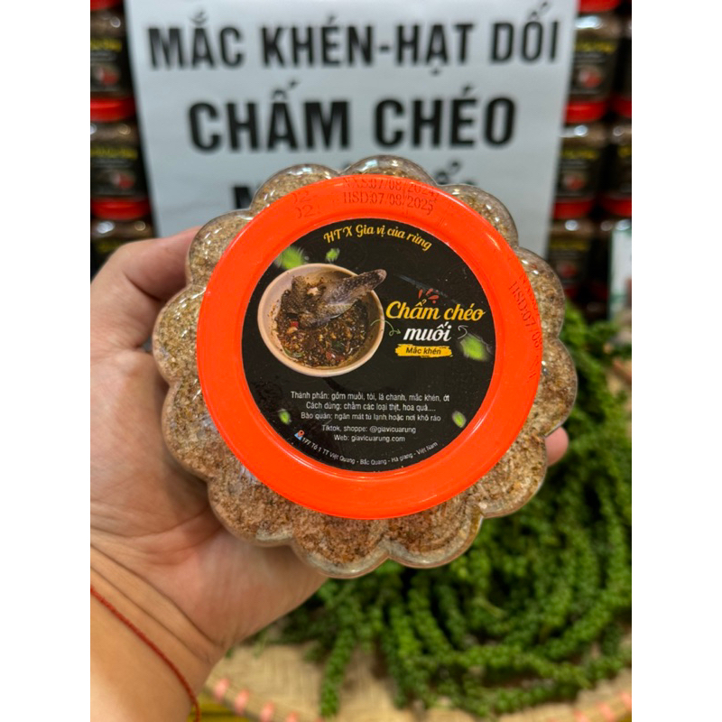 chẩm chéo muối