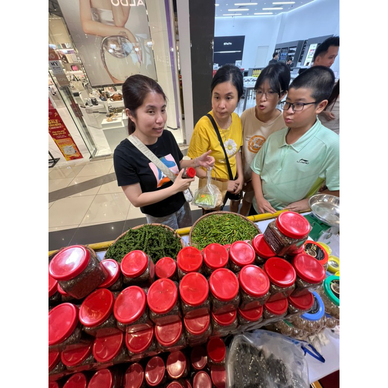 chẩm chéo muối
