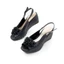 Sandal đế xuồng hoa cúc KOSU cao 8cm, sandan hở mũi siêu nhẹ, chống thấm nước trơn trượt K-24012 Nhật
