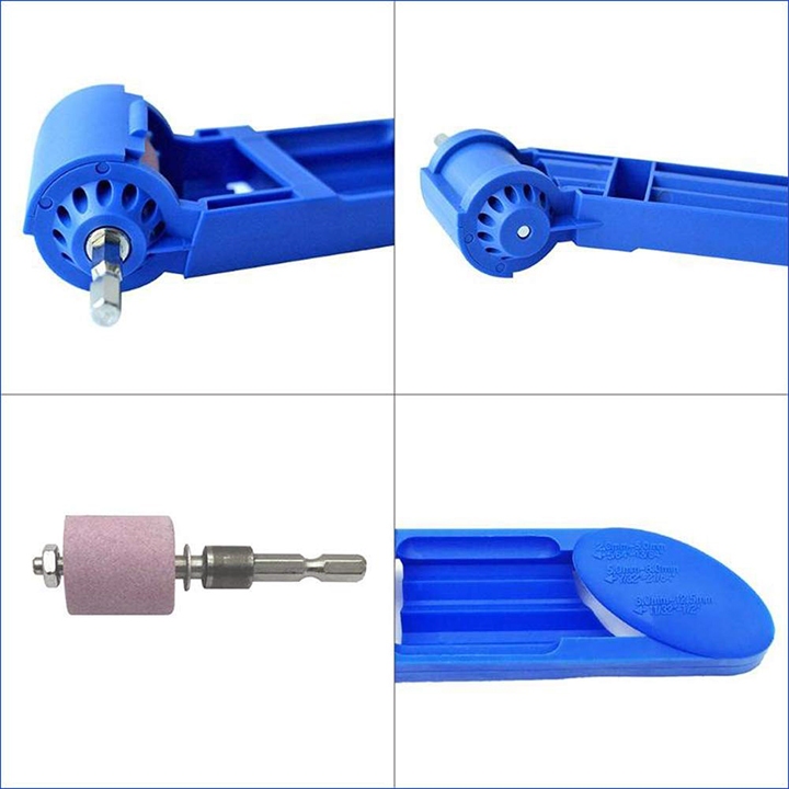 ❤️FREESHIP❤️ Dụng cụ mài mũi khoan 2-12.5mm gắn máy khoan
