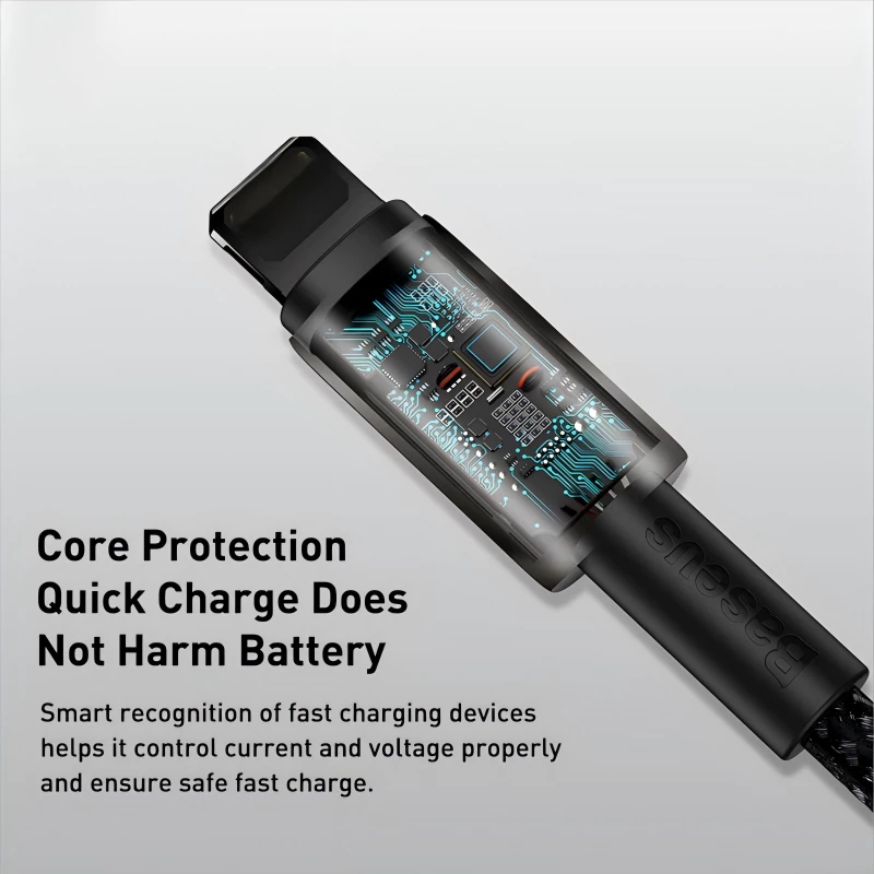 Cáp Sạc Nhanh Baseus 20W Đầu USB C Sang điện thoại i8-14 Sạc Nhanh Cho phone i12 13 14