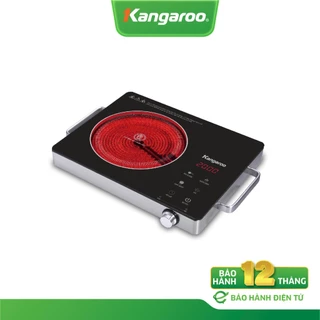[LIVE X KANGAROO] Bếp hồng ngoại đơn Kangaroo KG20IFT1 - Núm xoay chỉnh nhiệt